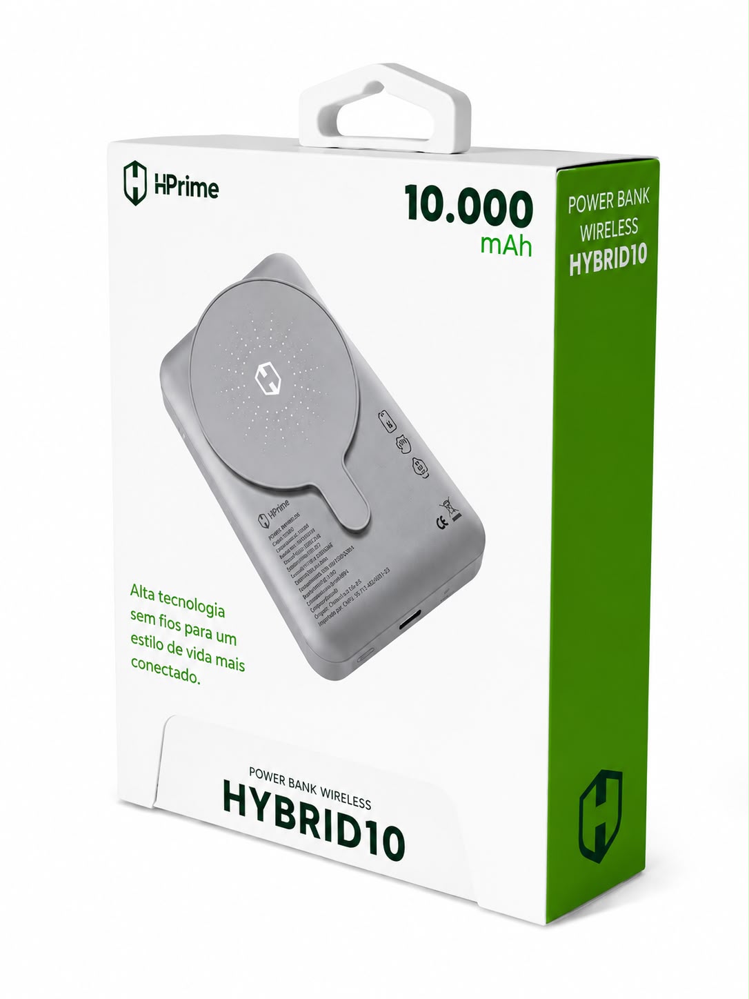 Power Bank Wireless Hybrid10